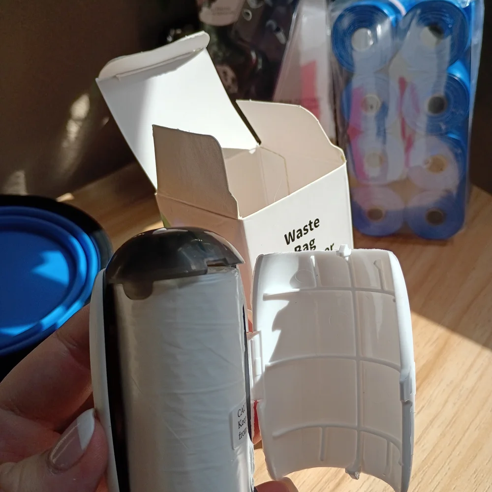 Pet Waste Bag Dispenser and Refills Set